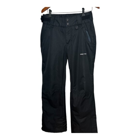 Arctix Women's Black Snow Pants Durable Weather Resistant Fabric - Size S/P - Picture 1 of 10